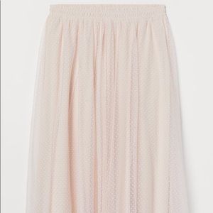 Pink Polka Dot Tulle Skirt